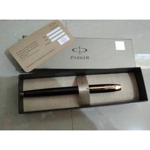 pulpen parker tinta type IM gold plated original