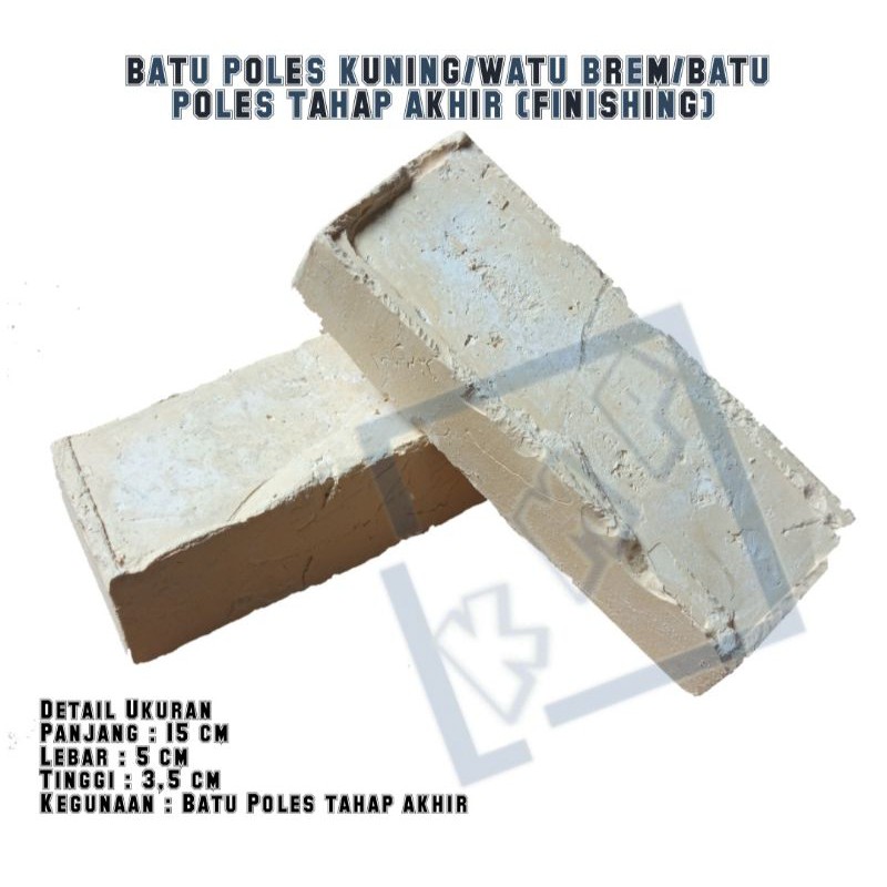 BATU POLES KUNING/BATU POLES FINISHING/WATU BREM