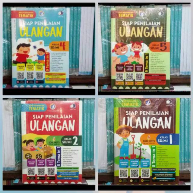 Siap Penilaian ulangan untuk SD kelas 1,2,3,4,5 k13 revisi