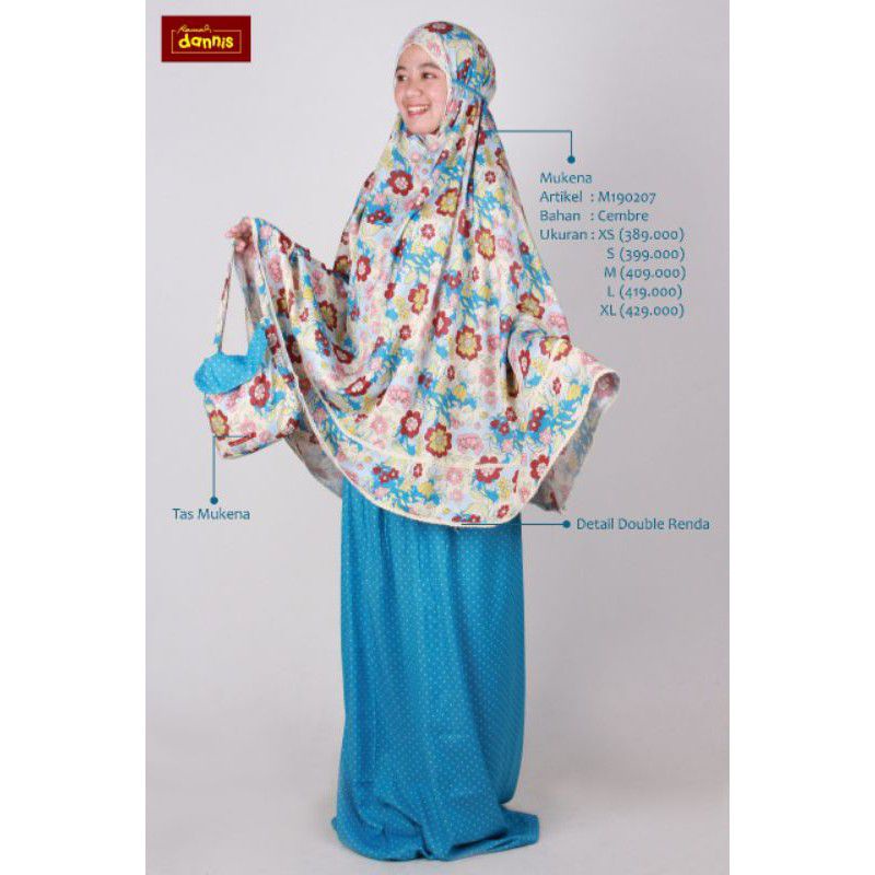 ☀️ Dannis Surabaya Online ☀️ Sale Mukena motif Dannis Colection size M | 190207