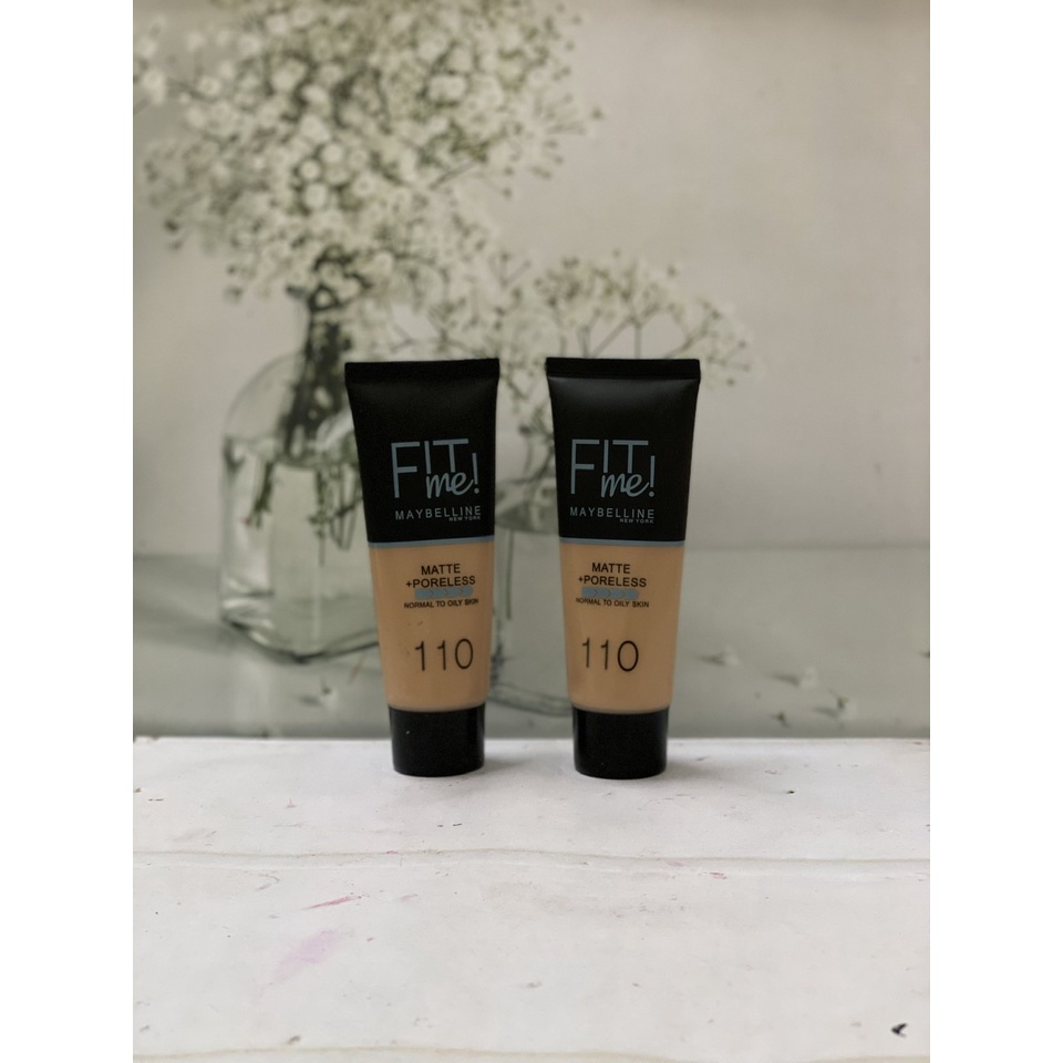 alas bedAkFoundation Maybelline Fit Me Matte+Poreless / / FOUNDATION MAYBELLINE