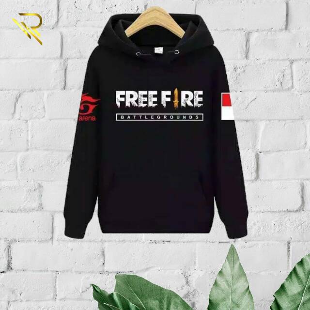 Jaket Free Fire Jaket Hoodie Jaket Hoodie Free Fire Sweater Free Fire Sweater Hoodie Free Fire