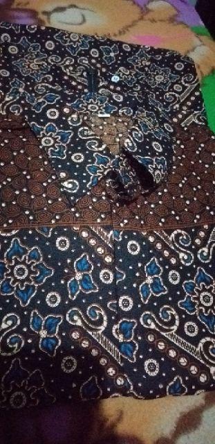 Bisa Pisah Batik Couple Keluarga Sania Ruffle Ori Ndoro Jowi Termurah Motif Mataram