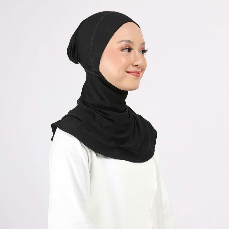 Dalaman Hijab Ninja Resleting