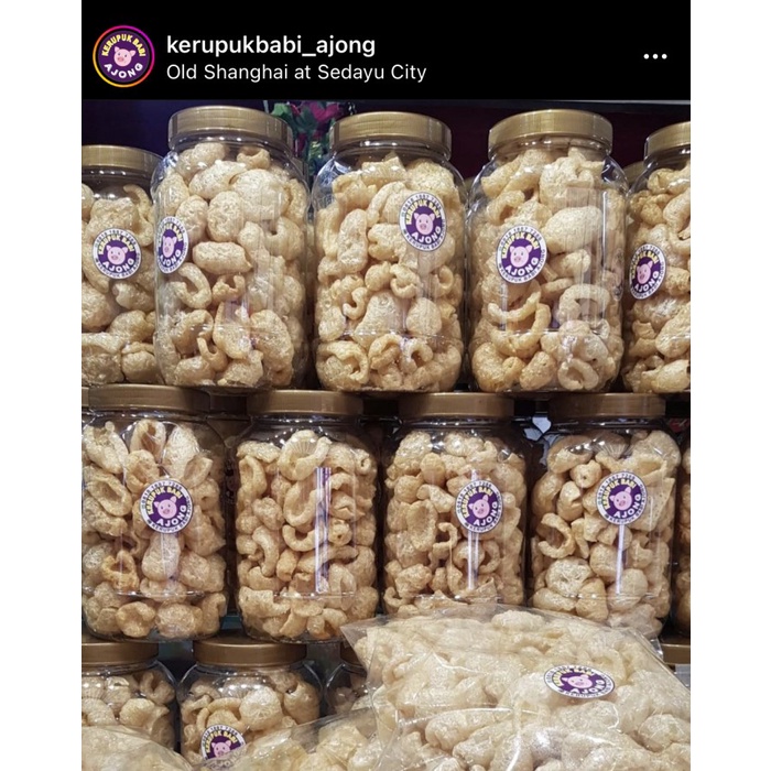 

NEW Kerupuk babi toples 1.7L