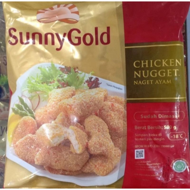 

Sunny Gold Chicken Nugget 500Gr