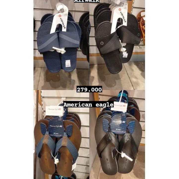 Sandal cowok american eagle harga normal 279.000