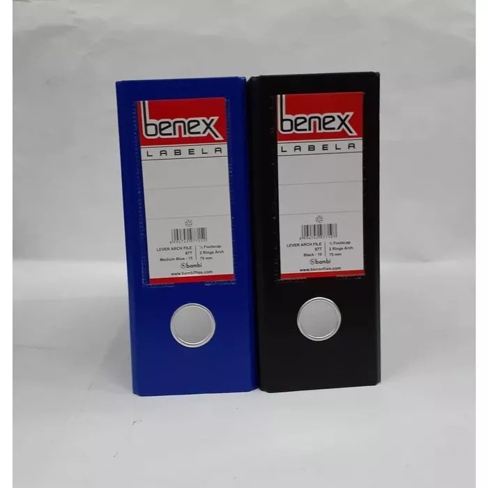 

ORDNER BENEX 977 KWITANSI KARTON (1/2 UKURAN FOLIO)|DOCUMENT ORGANIZER - Hitam