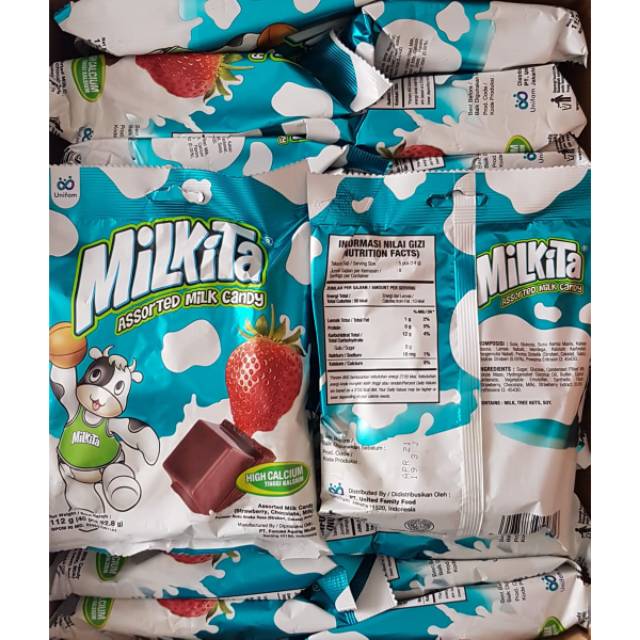 

MILKITA ASSORTED MILK CANDY 112 gr