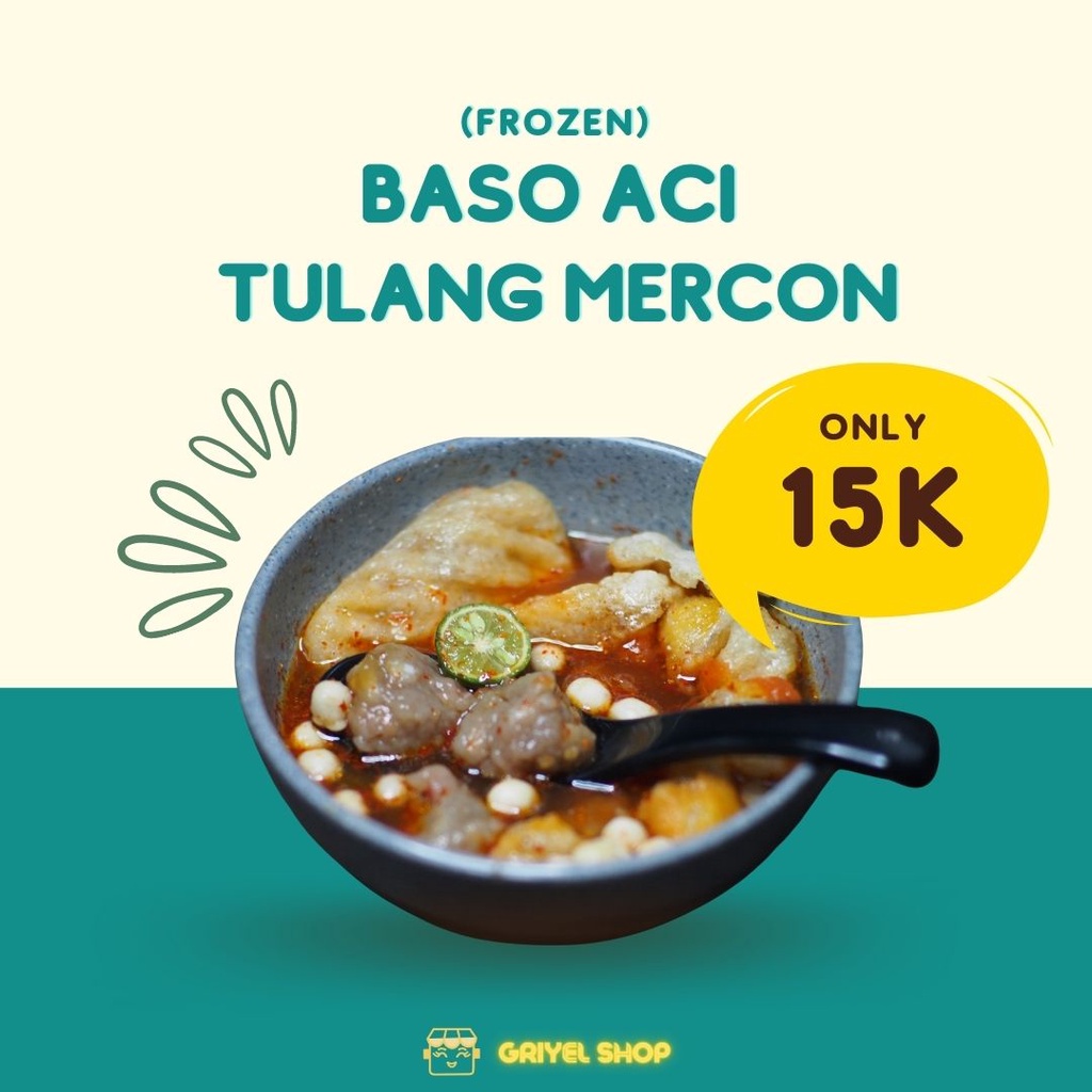 

Baso Aci Tulang Mercon