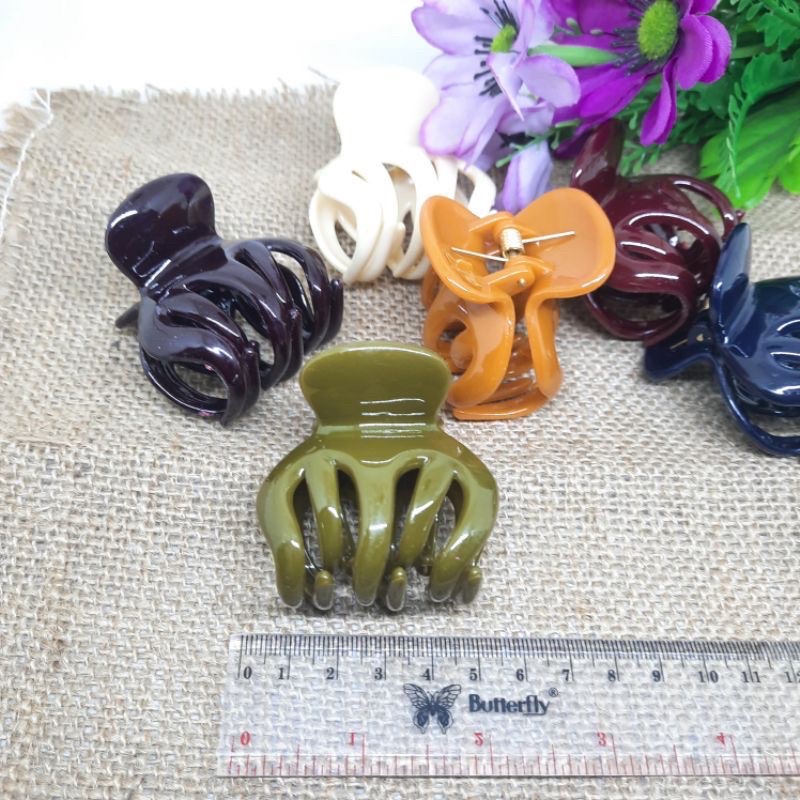 jepitan rambut gurita besar / jepitan jedai gurita cakar 5 (5cm) RB3