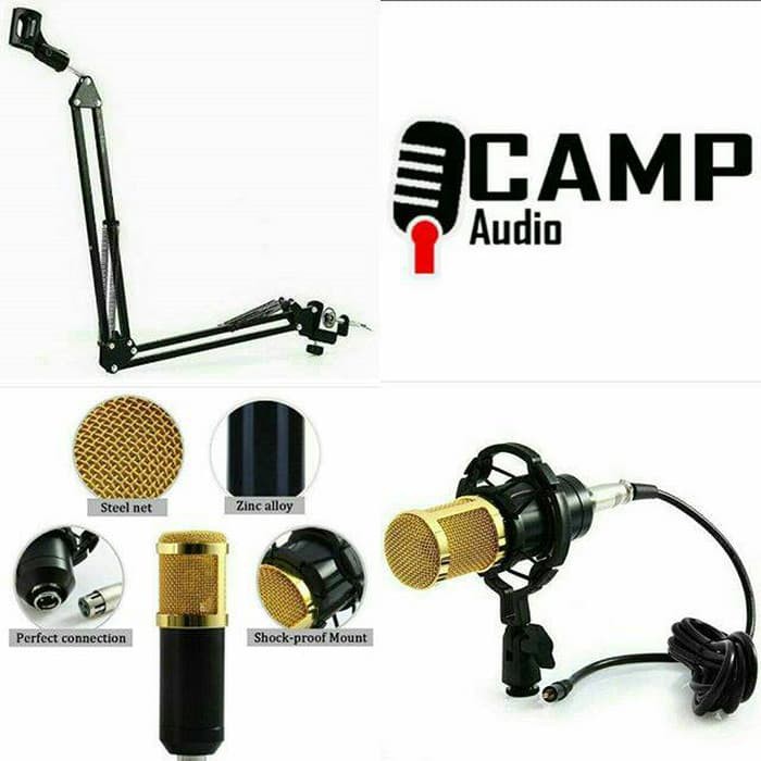 Mic BM800 + Stand mic