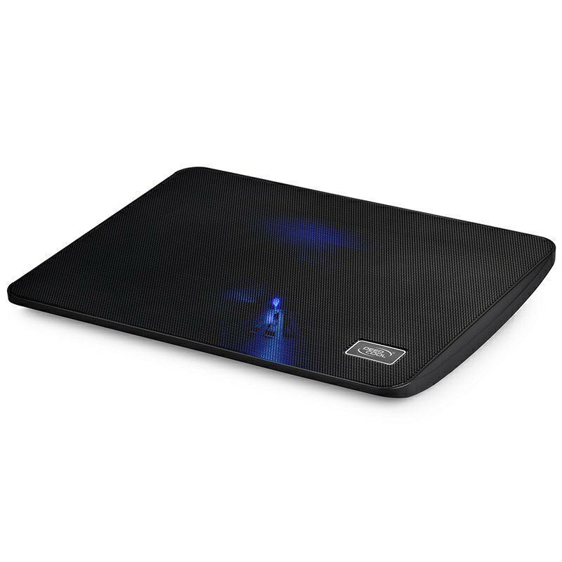 COOLING PAD DEEPCOOL WINPAL MINI LED BLUE UP TO 15.6 INCI,  FAN LAPTOP DEEPCOOL WINDPAL MINI 14CM