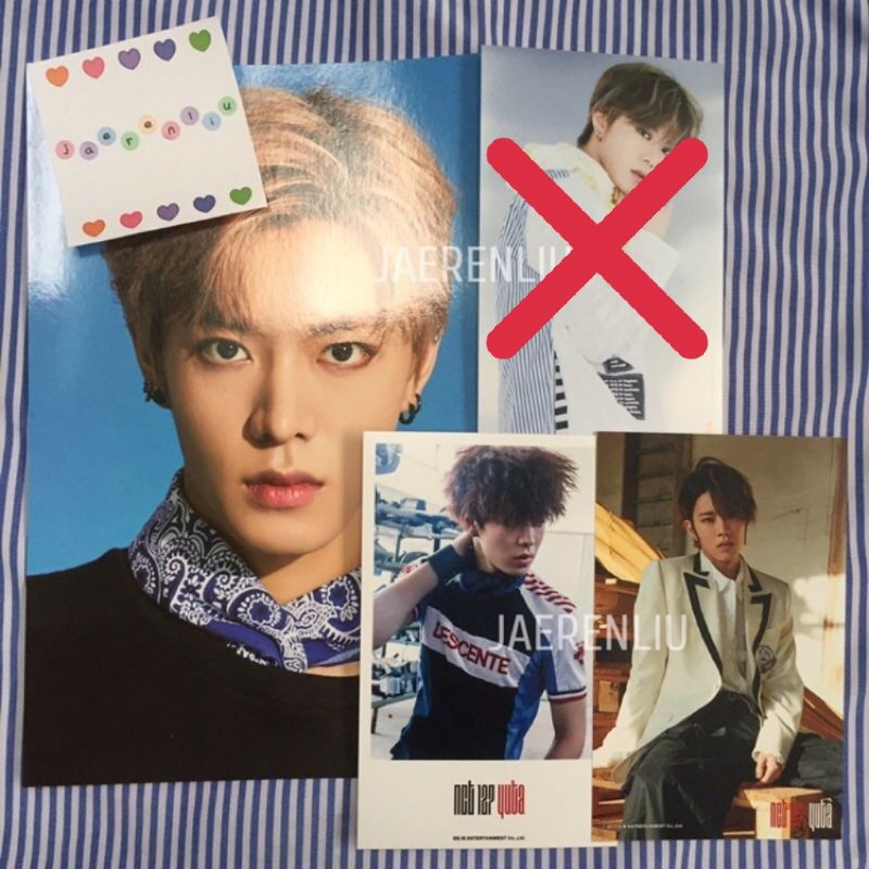 NCT 127 YUTA GOODS A4 ㅡ POSTER SEASON GREETING NCT 2019 CHERRY BOMB FIRETRUCK PHOTOSET