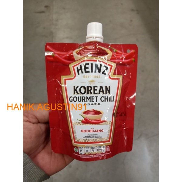 

Heinz Korean Gourmet Chili 125gr Gojuchang Halal / Saos Sambal Gochujang / Saos Korea 125gr SS91