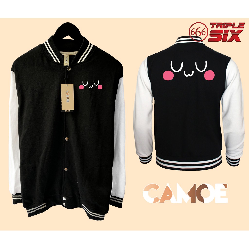 Jaket Varsity Baseball Anime Emo OwO UwU