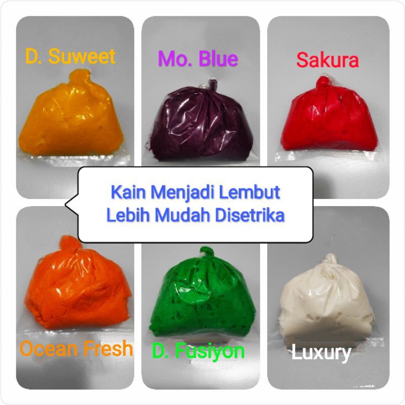 Pelembut Pakaian Pewangi Cucian Softener Laundry Bibit Biang