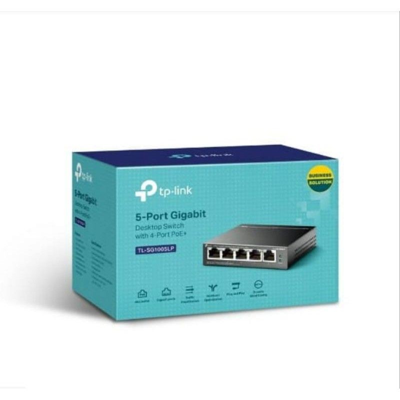 TPlink TL-SG1005LP Switch 1Uplink 4Poe