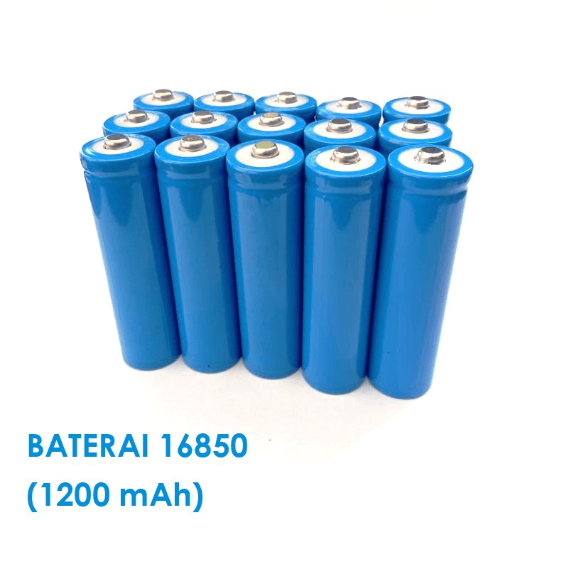 Youngpro Baterai VTC 18650  Battery Batre Senter Lampu Solar Kipas  Portable Daya 1200mAh