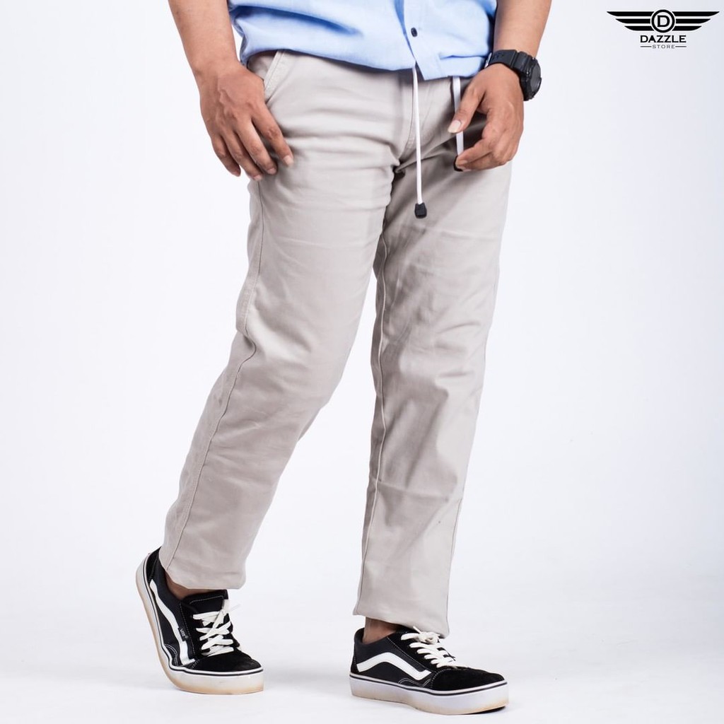 Celana Chino Panjang Pria Slimfit Original Twill Combad Diamont