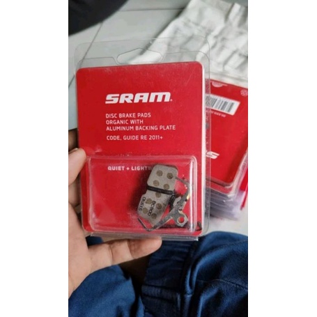 BRAKE PAD SRAM 4 PISTON SRAM GUIDE SRAM XO TRAIL SRAM CODE 
