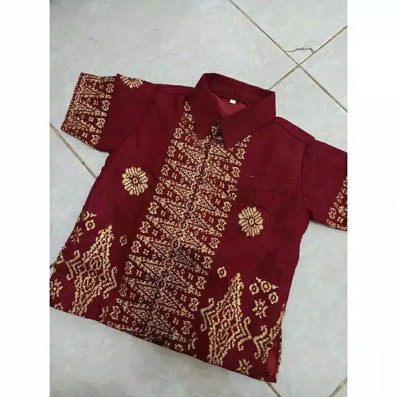 SETELAN BATIK SONGKET PALEMBANG MARON