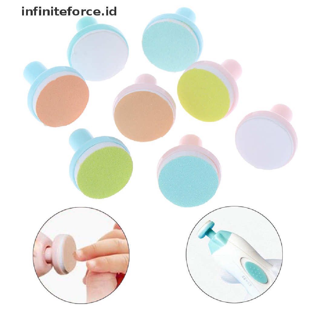 Infiniteforce.id 4pcs Kepala Kikir Kuku Bayi Pengganti