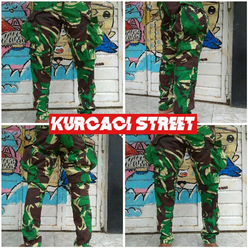 CELANA ALPIN DORENG/ARMY HIJAU TENTARA