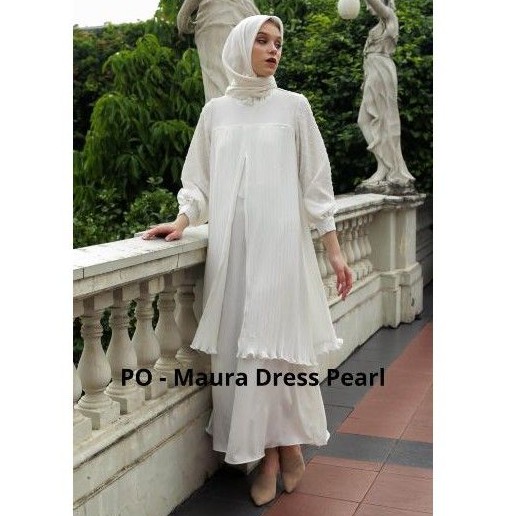 D amora Maura Dress Pearl Baju menyusui D'amora Size XL
