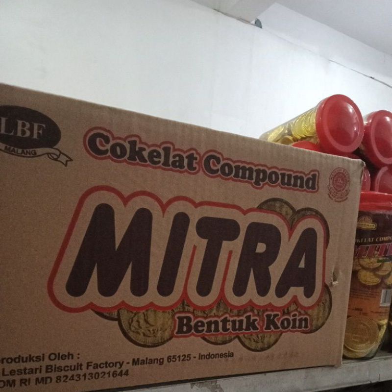

Mitra bentuk koin (12 toples)
