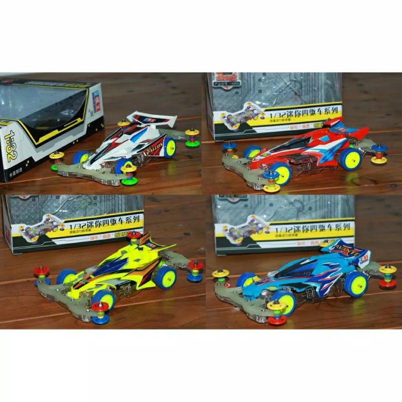 Tamiya Mini 4WD AODA Original Sasis Transparan