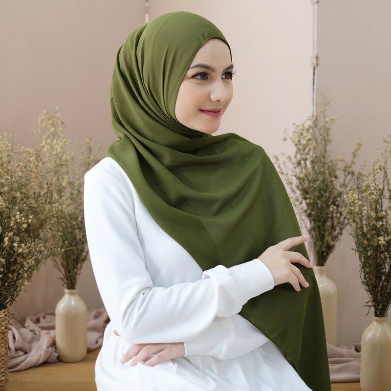 PASHMINA CERUTY BABYDOLL PREMIUM POLOS PANJANG TERLARIS