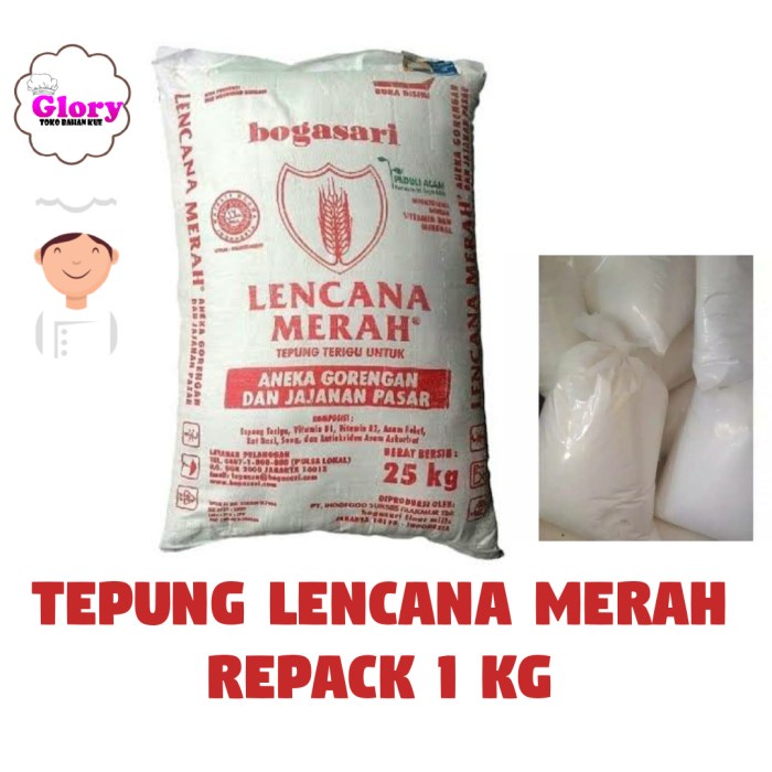 

Ds501D0 Tepung Lencana Merah Repack 1 Kg Gr0B1