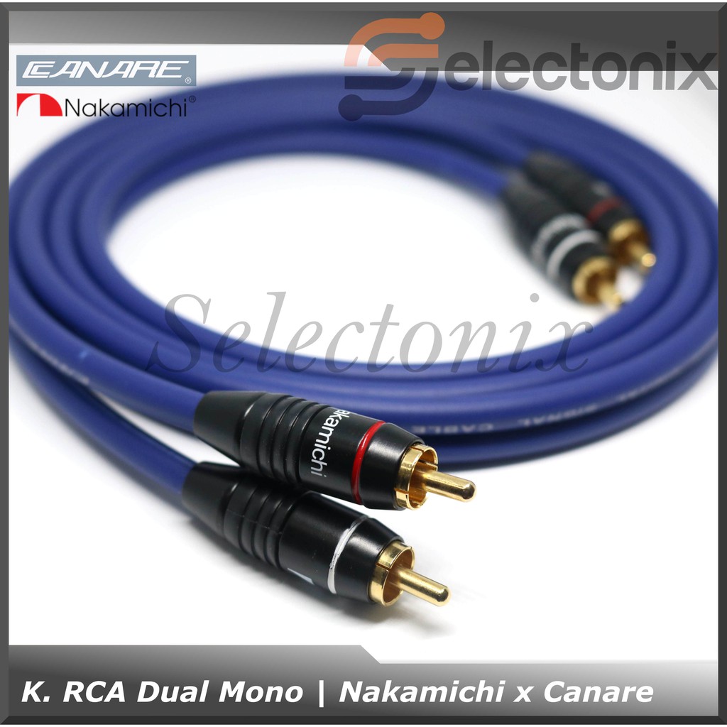 Kabel Audio RCA Nakamichi Dual Mono [1m]