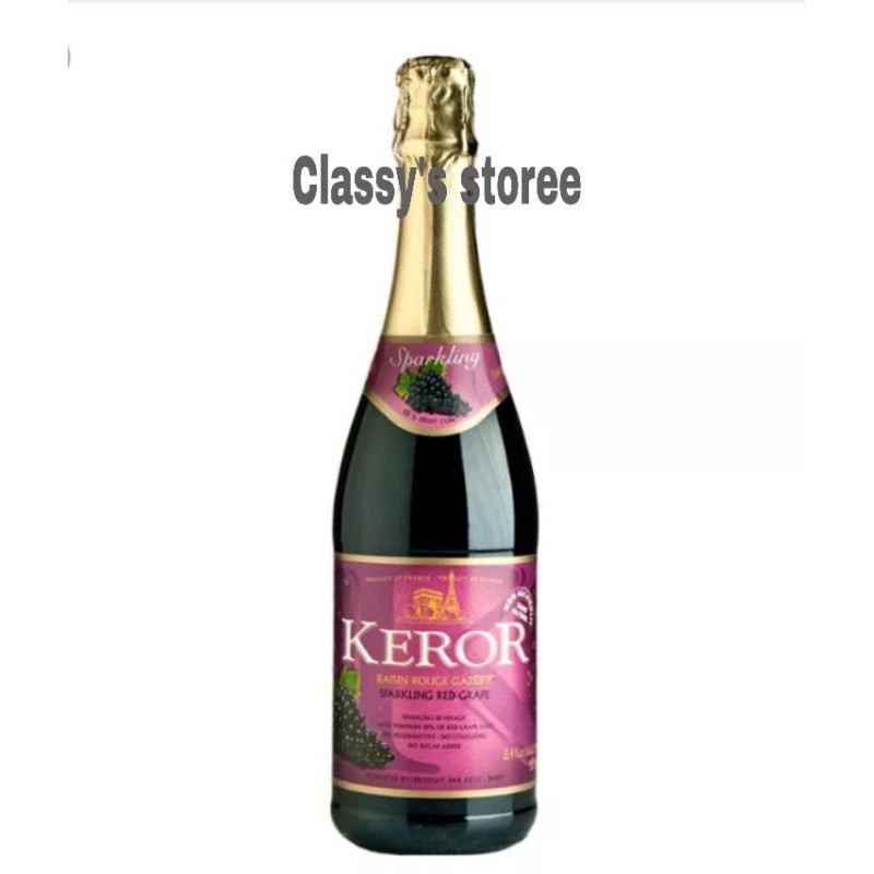 

Kerror sparkling red grape juice