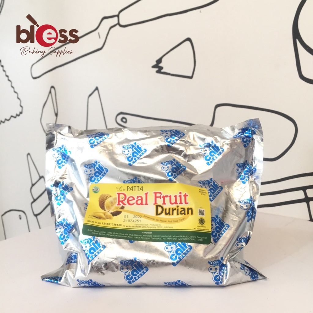 

Lepatta Real Fruit Durian 1 Kg