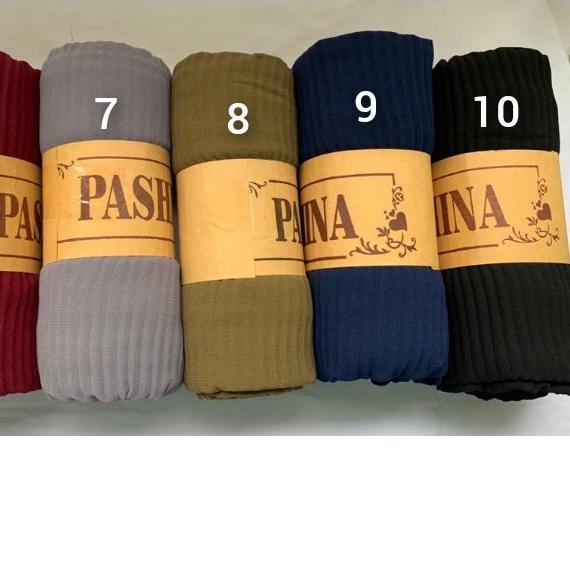 Pashmina Pleated Plisket Heavy Chiffon import