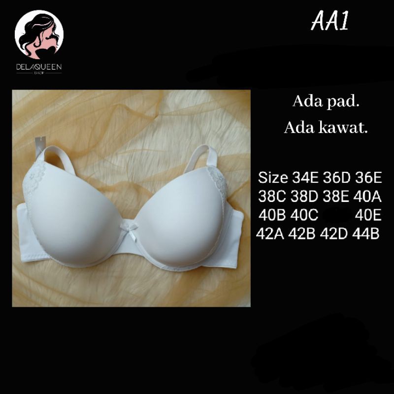 Delaqueen | Bra Big Size Bra Jumbo Bh Big Size 36D 36E AA1