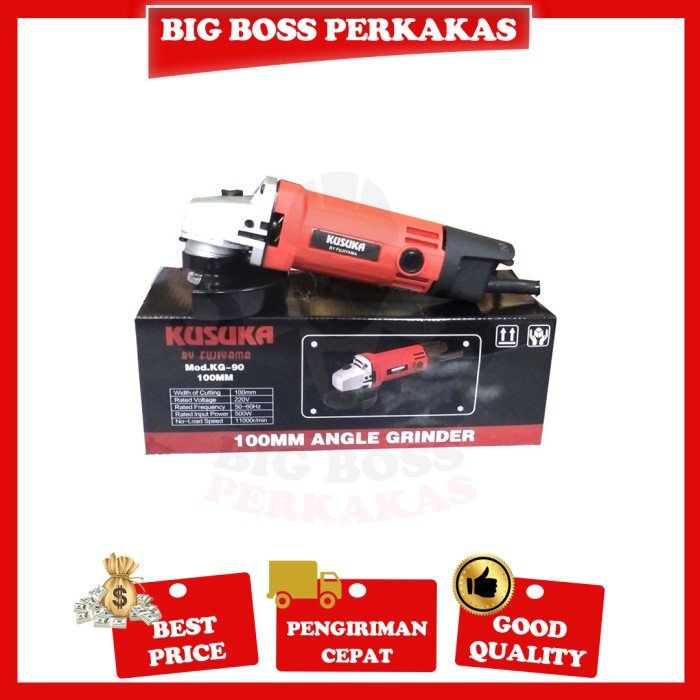 Gurinda Tangan Kusuka Kg 90 /Gerinda Tangan/Slepan/Angle By Fujiyama #98