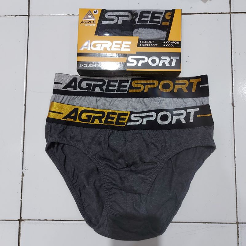 CELANA DALAM PRIA AGREE SPORT 2327 | ISI 2PCS