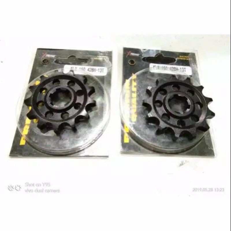 Gear depan extreme KLX 150