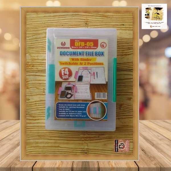

MAP KOTAK - DOCUMENT FILE CASE GUNINDO F4 - 340x230x50MM