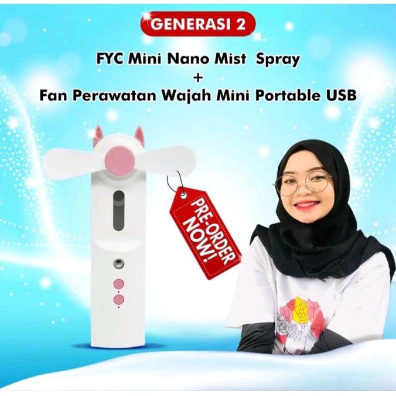 Nano Spray Generasi 2 /Nano Mish Spray +/Nano Spray kipas