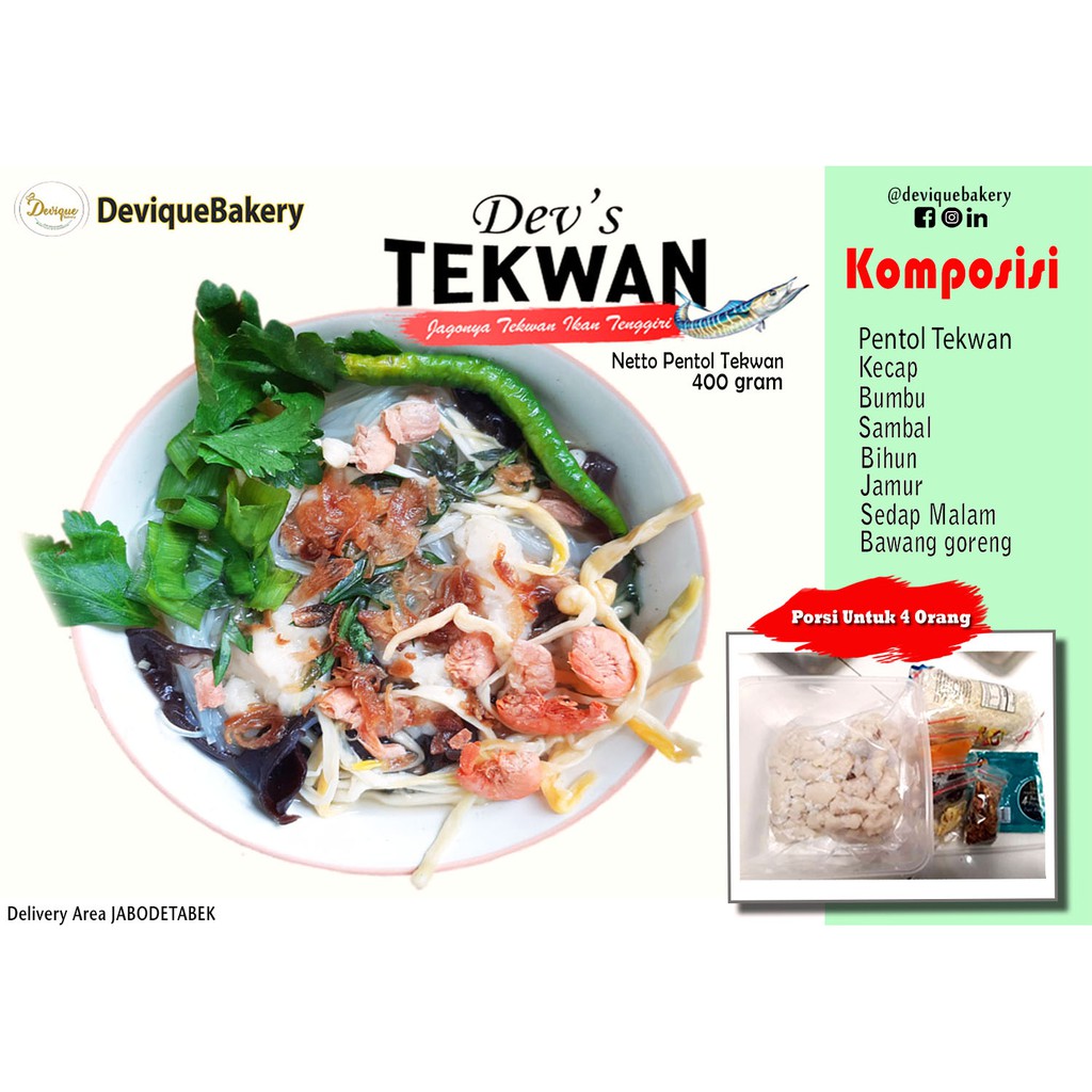 

Paket Tekwan Tenggiri | Makanan Khas Palembang