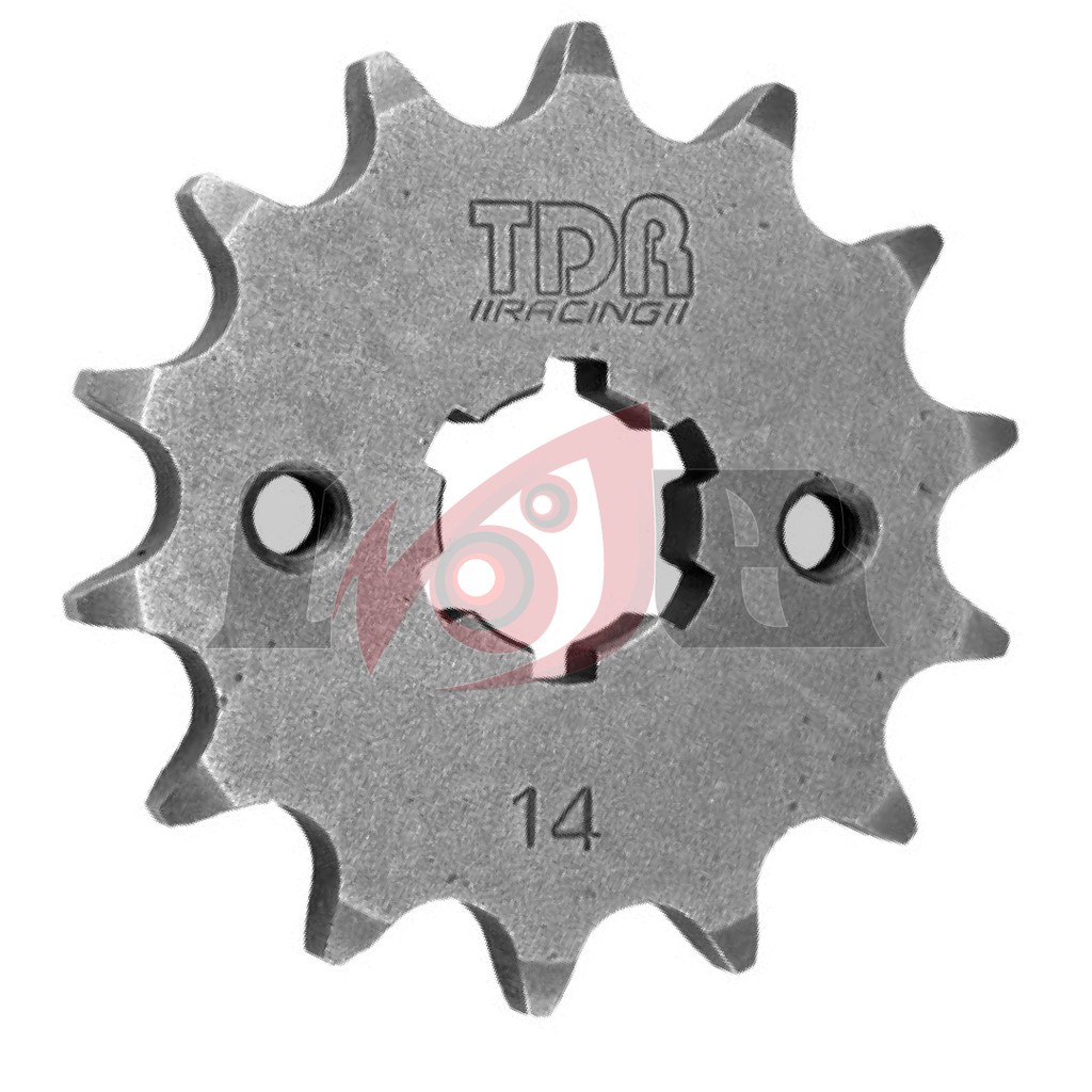 TDR Gear Depan Yamaha Vixion Scorpio Gir Rear Racing Part 428 14T