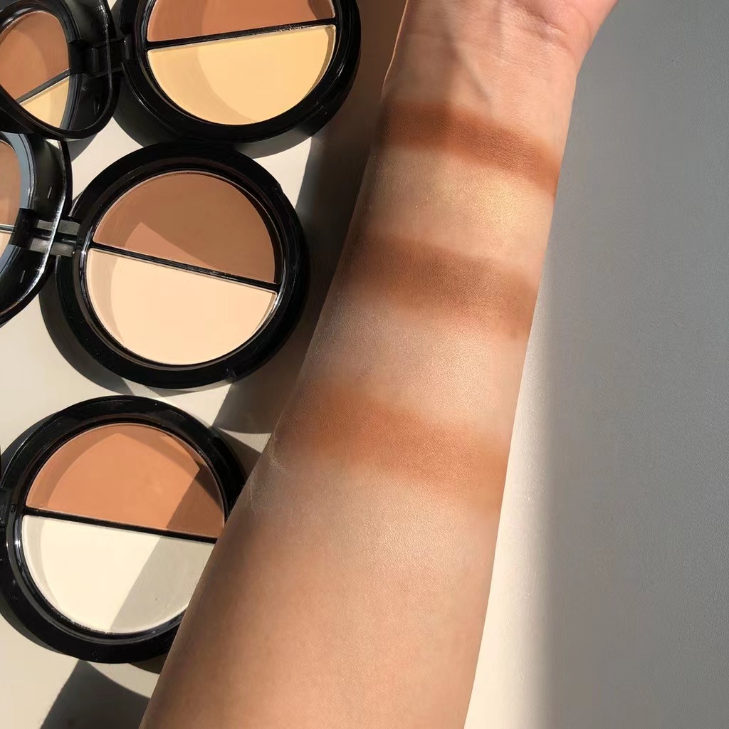 [ORI BPOM] FOCALLURE Highlight &amp; Contour Powder Palette | Focallure Contour Focallure Contour Powder Focallure Highlighter Focallure Highlighter Powder Focallure Bronzer Duo Contour And Highlighter | FA05