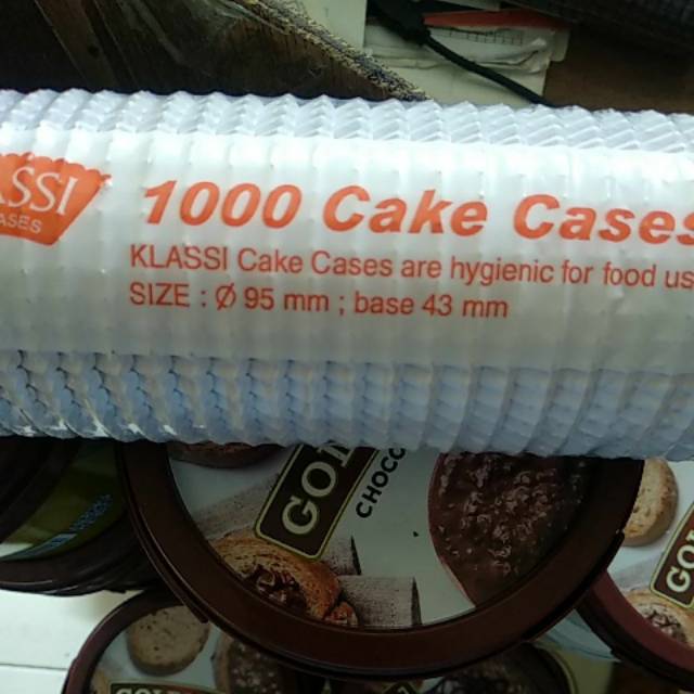 

Cake Cases 1 Strip Isi 25pcs (95mm) Bolu Kukus