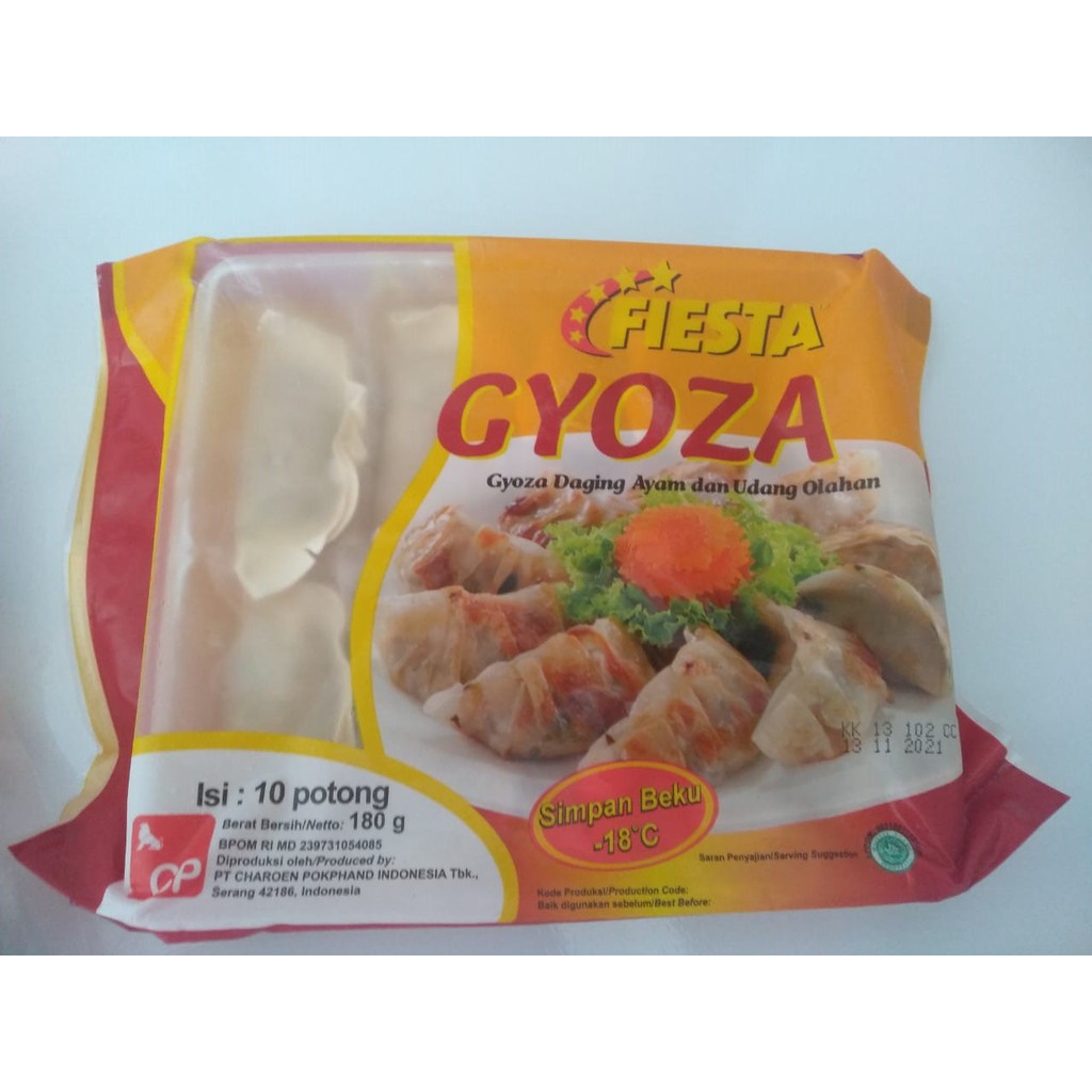 

Frozen Fiesta gyoza 180 gram