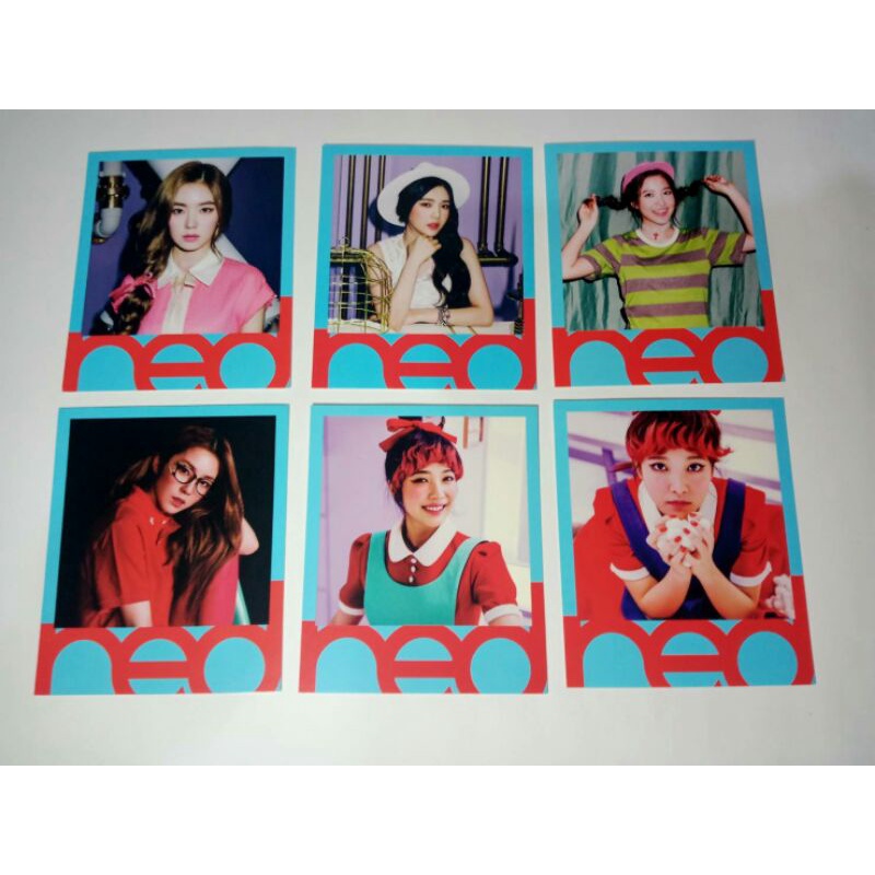 [RARE] POLAROID DUMB DUMB RED VELVET IRENE JOY YERI PHOTOCARD