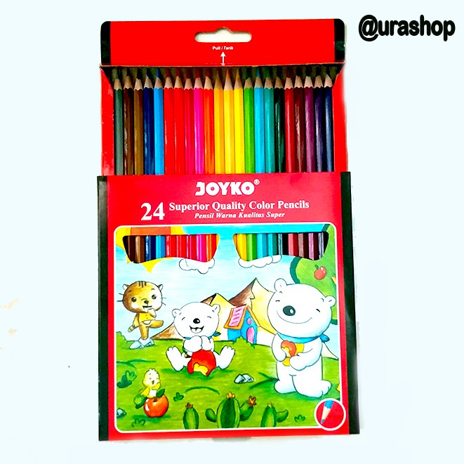 

PENSIL WARNA JOYKO 24 WARNA / PINSIL WARNA 24 WARNA JOYKO CP-24PB